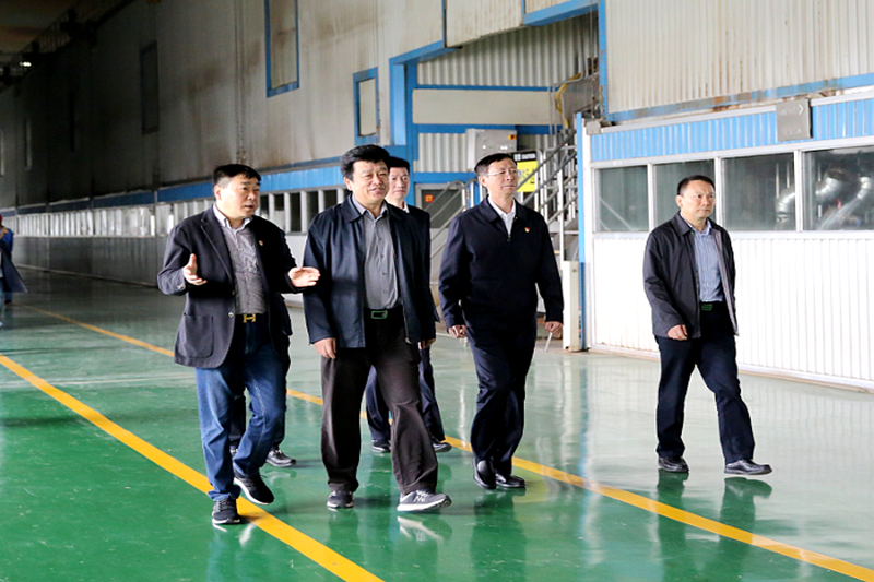2019年5月8日，时任国家水利部原总工程师、水利部参咨委副主任委员汪洪莅临304永利集团调研节水工作