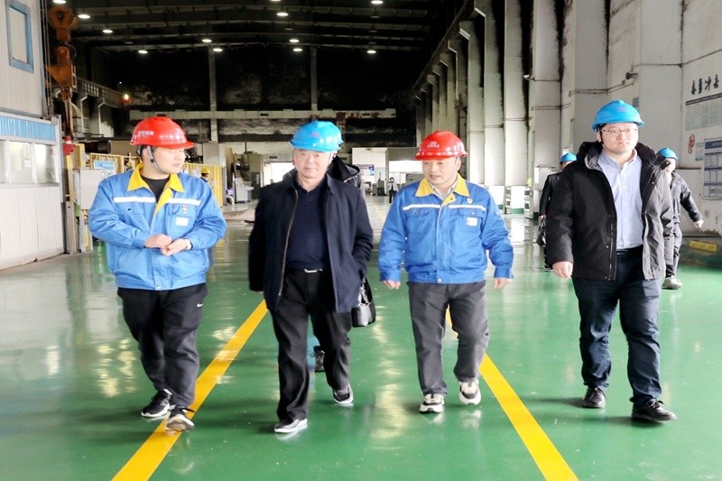 2024年 1月30日，浙江省经信厅机关党委二级巡视员孙自强莅临304永利集团开展岁末年初安全生产督导